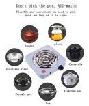 Portable Electric Coil Hot Plate Single Burner for Cooking